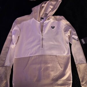 Two-Tone Hoodie with Logo